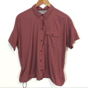 Eddie Bauer Men’s Performance Vented Short Sleeve Shirt Sz L